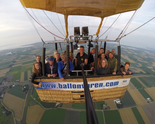 Ballonvlucht Nieuwe Niedorp naar Barsingerhorn